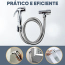 Ducha Higiênica 1/4 De Volta Alavanca Luxo Cromado Ba Cromado