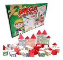 Blocos De Montar Mega Construções 120 Peças Pais E Filhos