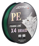 Linha Pesca Joyfox Multifilamento Verde 300m 4x 0.323mm 50lb