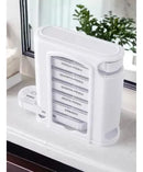 Porta Comprimidos Compacto Organizador Remédios Suplementos Cor Branco
