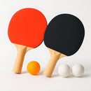 Kit Ping Pong Tênis De Mesa - 2 Raquetes + 3 Bolas + 1 Rede