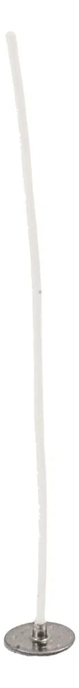 Kit 100 Pavio De Vela De Algodão Com Ilhões De 15cm 1mm