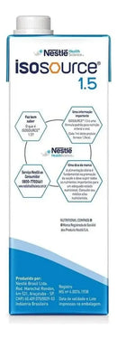 Isosource 1.5 Nestlé Nutrição Enteral (1 Litro) Sem Lactose Sem Sabor