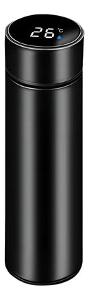 Garrafinha Térmica Inox Squeeze Água Gelada Display Preto