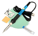 Kit Ferro De Solda 60W Estanho Com Fluxo De Solda Com Regulagem De Temperatura Profissional 127 Volts