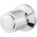 Kit 2 Acabamento Registro Volante Redondo Metal Padrão Deca Cromado Prateado