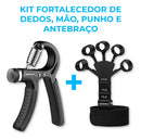 Kit 2 Aparelho Hand Grip Exercitador Mãos Dedo Fisioterapia