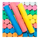 Giz Lousa Plastificado Colorido 50unid