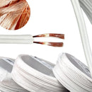 Fio Paralelo Duplo 2x1,5mm Rolo 100 Metros Cor Da Cobertura Branco