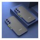 Capa Capinha Case P/ Galaxy S23 Ant Impacto + Pelicula    Azul