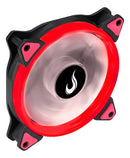 Fan Gamer | Rise Mode | Galaxy Led | 120mm Led Vermelho
