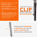 Medidor Manual Pressão Tipo Caneta Calibragem De Pneu 50lbs