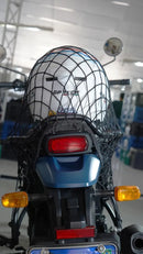 Rede Elástica Moto Bagageiro Aranha  G 55 X 55 6 Ganchos