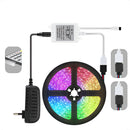 Fita Led Rgb 5m 5050 Colorida Decoração + Fonte + Controle Luz RBG 16 Cores Tensão de operação