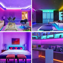 Fita Led 10m Colorida Rgb 3528 Piscina Sanca Fachada + Fonte Tensão De Operação