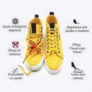 Cadarço Elástico Cadarco Tênis Masculino Feminino Corrida Cor Preto Total