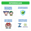 320 Tatuagem Temporária Infantil M Minecraft / Roblox Colorido