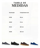 Sapatenis Masculino Tênis Casual Confortável Barato Marrom 42