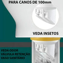 Válvula De Retenção Quality Home Para Esgoto E Odor Vaso