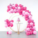 Kit 150 Balões Bexiga Rosa Claro + Pink + Rosa Metalizado