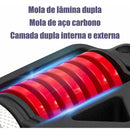 Hand Grip Rubber Fit Fortalecedor Flexor de Punho Mãos Antebraço 165kg Preto