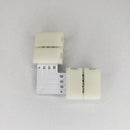 Kit 10 Conector L Emenda Rapida 10mm 4 Vias P Fita Led Rgb Tensão de operação 12V