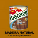 Verniz madeira base água incolor brilhante 900ml Lukscolor