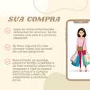 Pasta Mostruário Pano Estojo Preto P/ Jóias Veludo 52x42cm