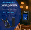 Afinador Cromático Violão Viola Violino Ukulele Baixo Guitar