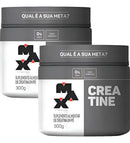 Kit 2x Creatina 300g Max Titanium Monohidratada em Pó Sem Sabor