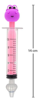 Buba, Lavador Nasal Infantil Silicone - Dino Rosa