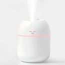 Umidificador De Ar E Aromas E Difusor E Óleos De Ambientes Usb Portátil Com Led Cor Branco Boyu Cell