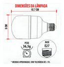 Kit 10 Lâmpadas Led 20w Bulbo 6500k Luz Branca Avant Luz Branco-frio