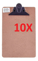 Prancheta Em Mdf, Kit Combo 10 Unidades Tamanho A4