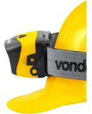 Lanterna De Cabeça Led Cob Lcv 120 Lúmens Capacete Vonder