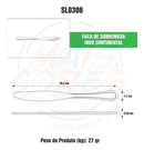 Cj De Facas Sobremesa Inox 6pçs Talheres Continental Cor Aço Inox