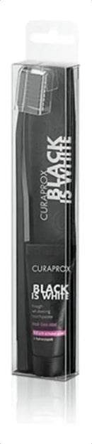 Escova Dente Curaprox Cs5460 Black + Creme Dental Black 8 Ml