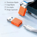 Adaptador Plug Usb C Fêmea Para Usb 3.0 Macho Mcdodo Laranja