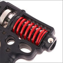 Hand Grip Rubber Fit Fortalecedor Flexor de Punho Mãos Antebraço 165kg Preto