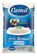 Arroz Camil Branco Tipo 1 - 2kg
