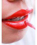 Kit 50 Pincel Aplicador De Batom Gloss Lash Extensão Cílios Cor Rosa