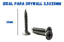 Parafuso Drywall Gesso Gn25 3,5x25mm Agulha 1000un Ancora