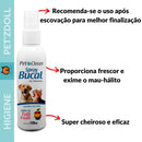 Gel Creme Dental Pet + Spray Bucal + Escova Dente Cachorro Sabor Tutti-fruti