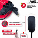 Extensão Elétrica 2 Metros Preto 3 Tomada Tripolar