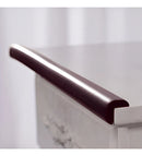 Rolo 2m Protetor Quina Canto Cantoneira Segurança Bebê Cor Preto