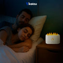 Umidificador De Ar Ultrassonico Chamas Lareira 3D Aromaterapia Óleos Essenciais Led Bivolt 110/220v Kaizu
