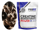 Creatina Monohidratada Power 300g Refil Profit Sabor Natural