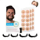 Kit Dilatador Respiratório Nasal Antironco  Preto P ao GG