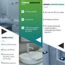 Kit 2 Acabamento Registro Volante Redondo Metal Padrão Deca Cromado Prateado