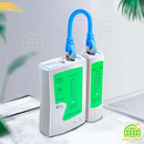 Testador Cabo De Rede Rj45 E Rj11 Profissional Ethernet Lan